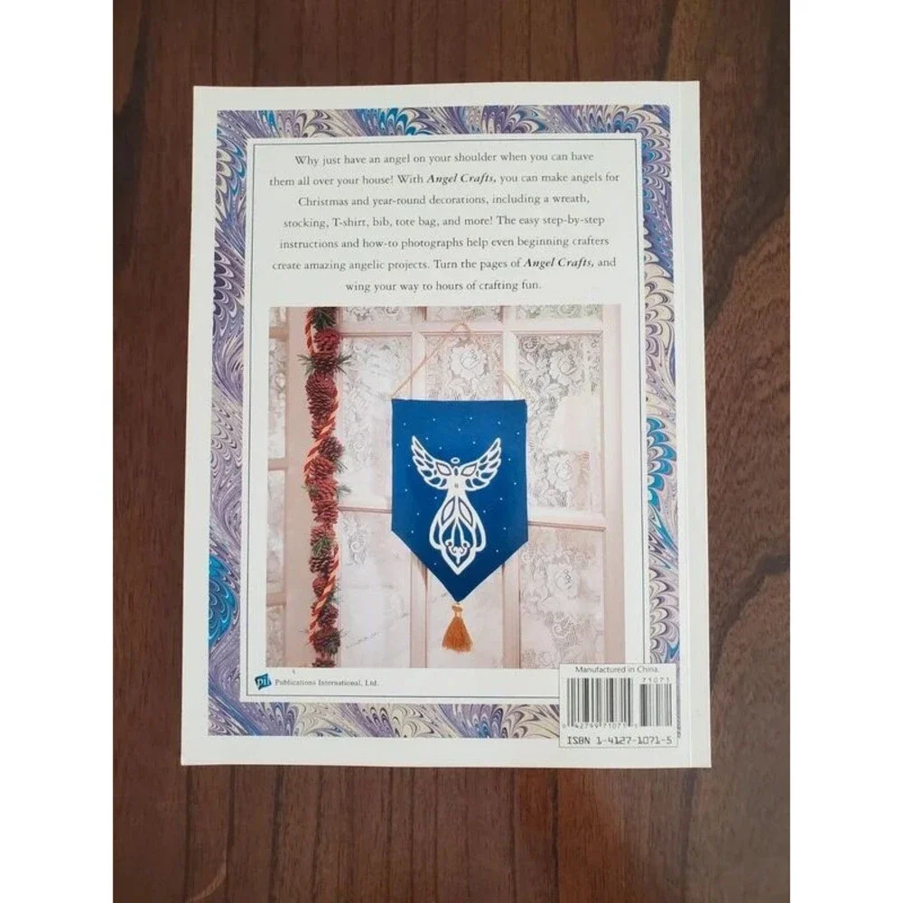 Angel Crafts Step-by-Step Projects Craft Pattern Book Angels Christmas Vintage